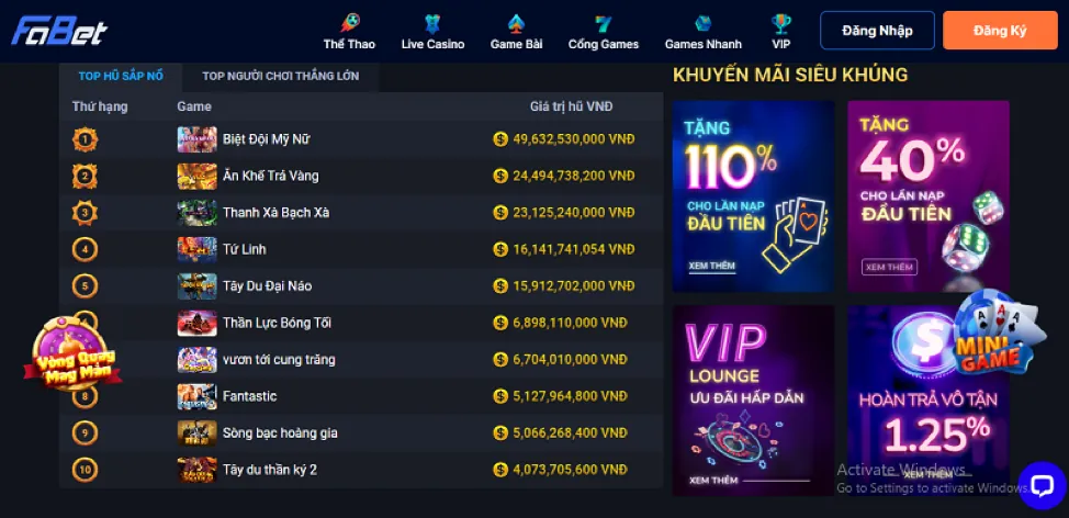 Hình ảnh các ưu đãi và khuyến mãi hấp dẫn dành cho thành viên onbet88 win.